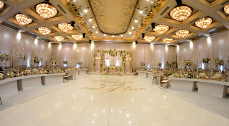 ballroom grand angeles los renaissance tour lavish wedding venue